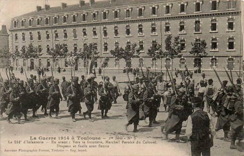 depart regiment infanterie