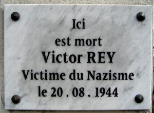 plaque victor rey