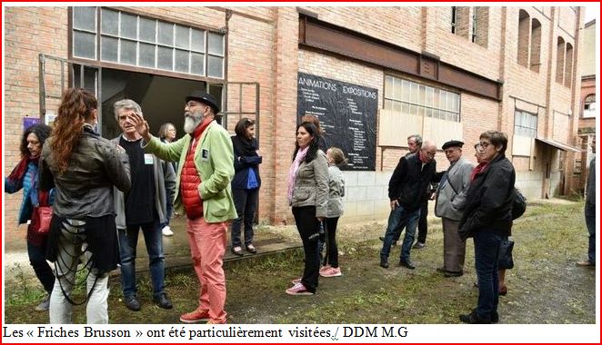 visites sur le site brusson