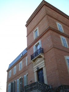vue du chateau la garrigue