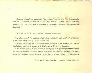 ordination rene de naurois