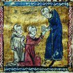 mains jointes du vassal