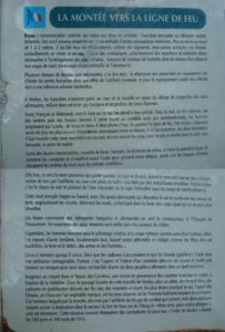 montee vers la ligne de feu