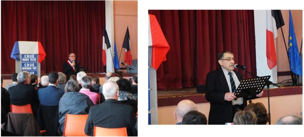 pendant les discours