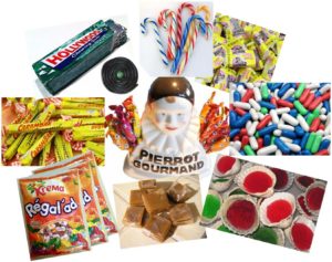 bonbons de notre enfance