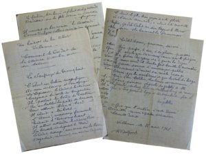 feuillets originaux le triomphant