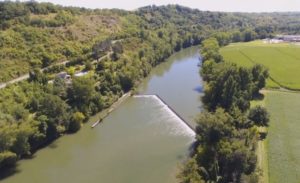 chaussee et ecluse des derrocades