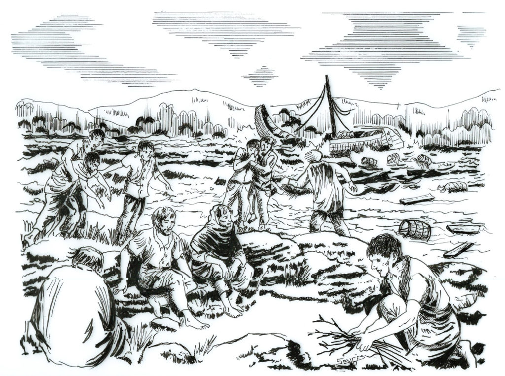 naufrage gabarre gaston senges