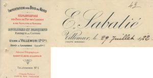 emile sabatie facture