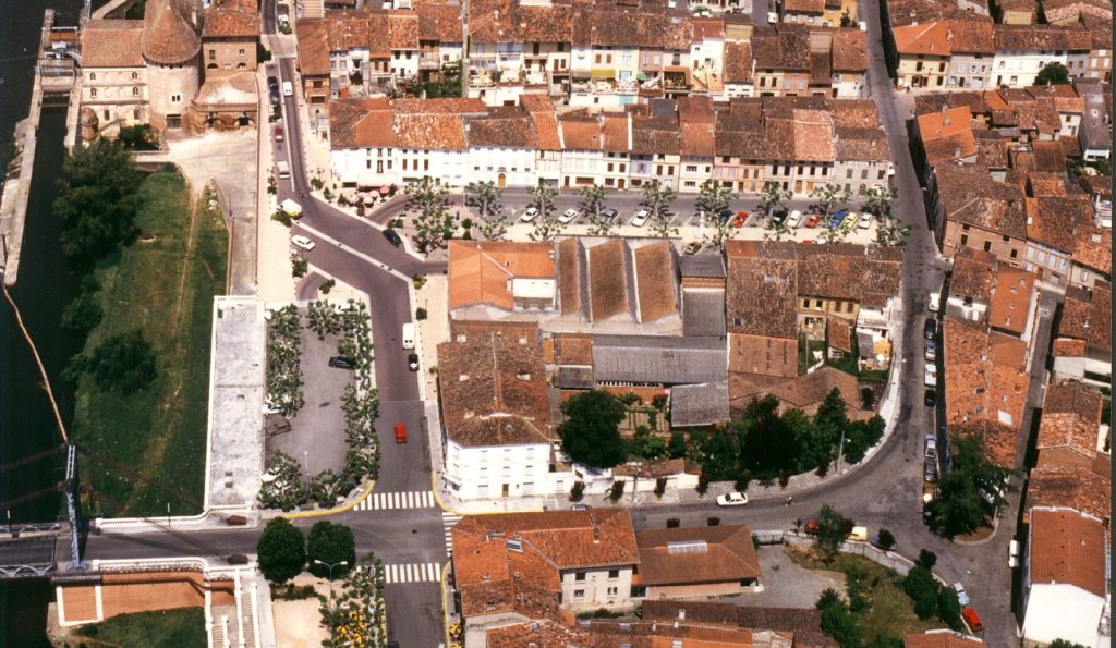 place mandela vue d'avion