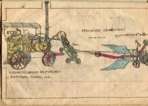 locomobile et défonceuse