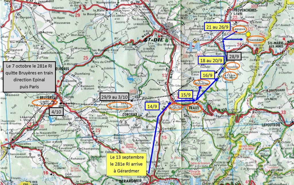 marche du regiment de terrisse