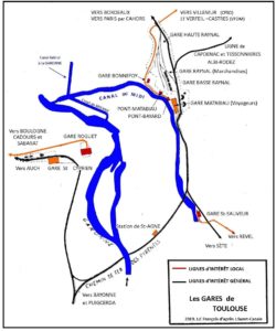les gares de toulouse