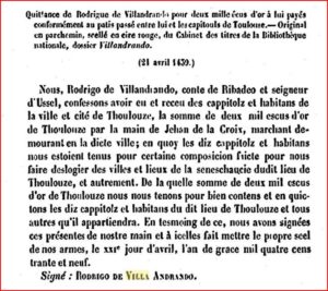 quittance villandrando