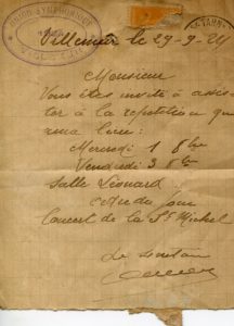 repetition union symphonique