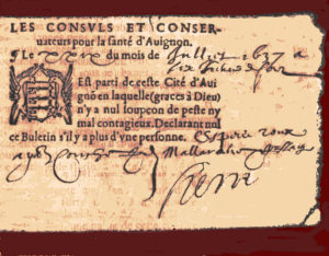 billet de sante