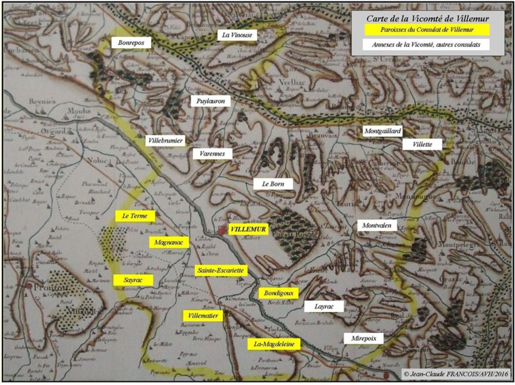 vicomte de villemur