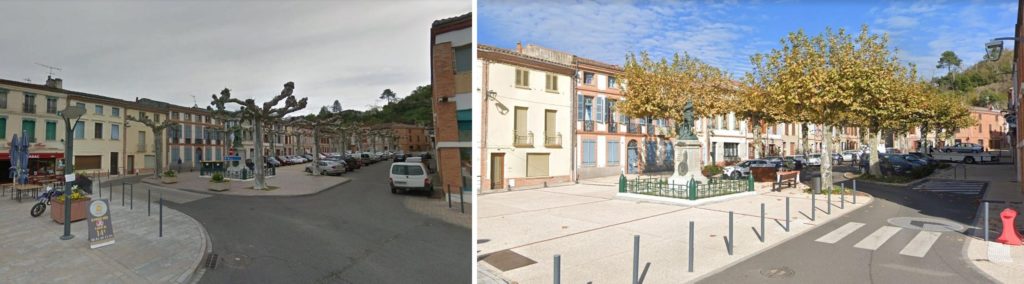 ancienne et nouvelle place