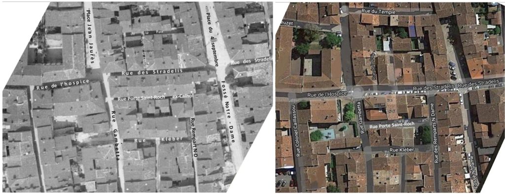 vue aerienne stradelis