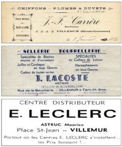 commerces de la place