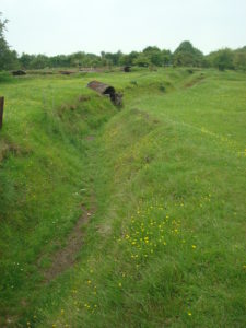 tranchees sur la plateau de lorette