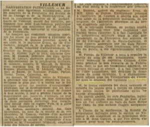 manifestation patriotique