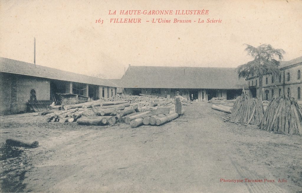 scierie dans usine brusson